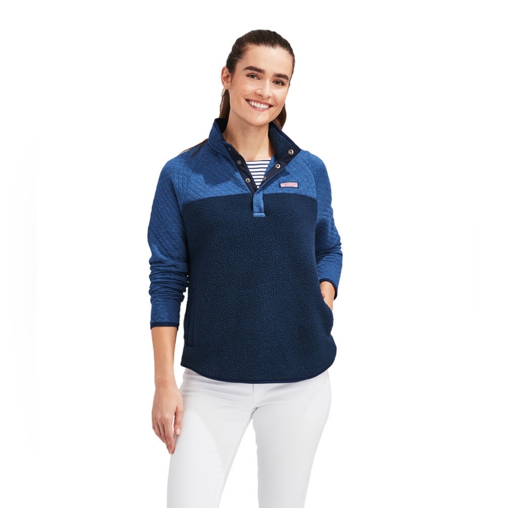 Vineyard Vines Mixed Media Sherpa Shep Shirt